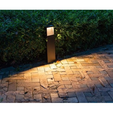 LED Landscape Path Lights-Beveled Emitting,10 Watts, 2 ft/ 60cm Height,Waterproof Aluminum Outdoor Gardern Accent Pathway and Spread Area Lighting,Warm White 3000K(100-240V AC)