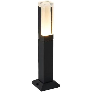 Outdoor Wall Lights IP65 Waterproof Pathway Post Lights Outdoor Landscape Path Bollard Light Modern Aluminum Lawn Floor Lantern for Garden Patio Courtyard Driveway Decoration Waterproof Pillar Lamp(Wa