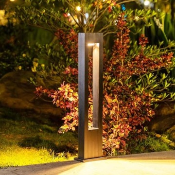 Landscape Path Light, Modern LED Pathway Lighting, Die-cast Aluminum Bollard Light, for Garden, Driveway, Walkway, Garage