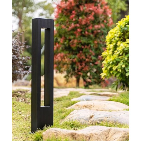 Landscape Path Light, Modern LED Pathway Lighting, Die-cast Aluminum Bollard Light, for Garden, Driveway, Walkway, Garage