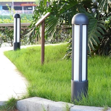 Modern Pathway Light Outdoor LED Bollard Landscape Path Light, Waterproof Aluminum Housing for Garden, Courtyard, Driveway, Walkway